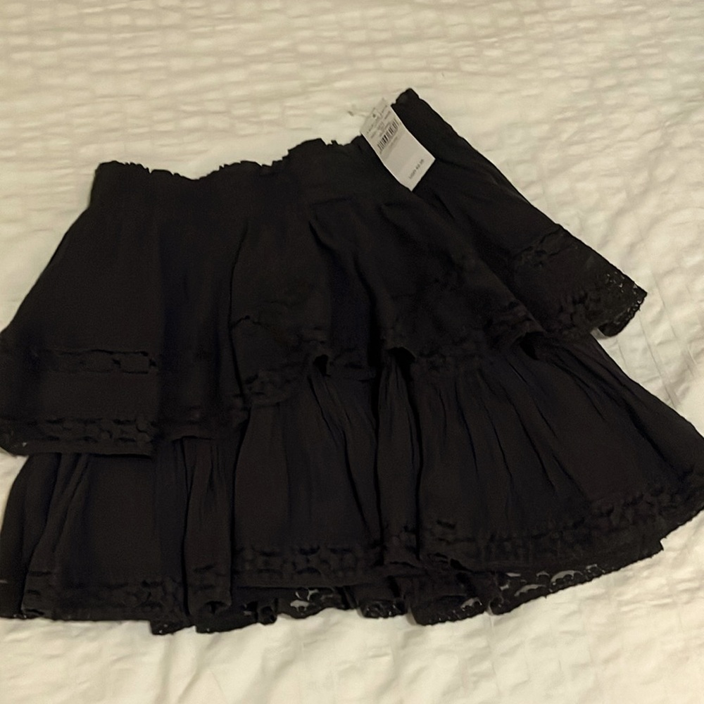 American eagle black skort